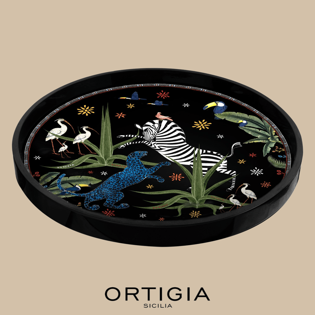 Ortigia Dienblad - JUNGLE ROUND