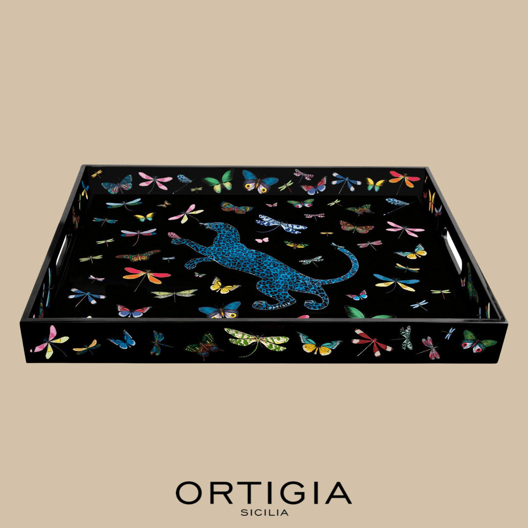 Ortigia Dienblad - DRAGONFLIES RECTANGLE