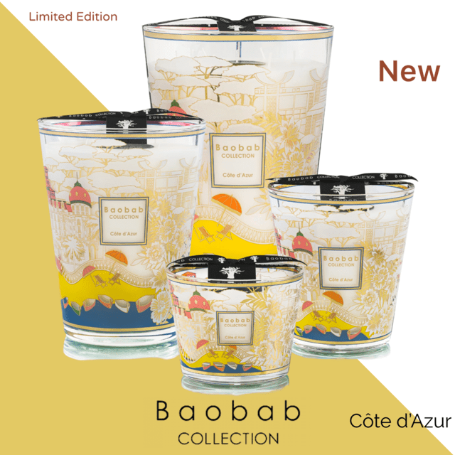 Baobab Geurkaars - CÔTE D'AZUR