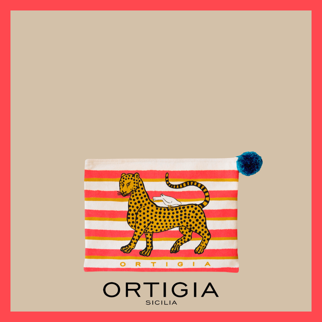 Ortigia Handtasje Pochette Rood