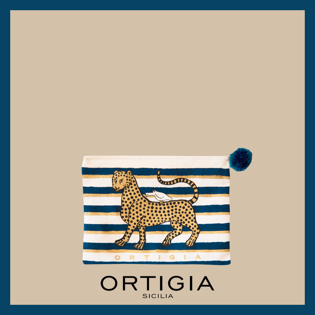 Ortigia Handtasje Pochette Blauw