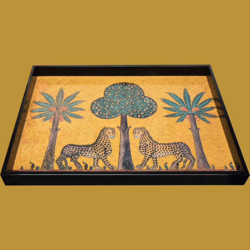 Ortigia Dienblad Geel Zagara