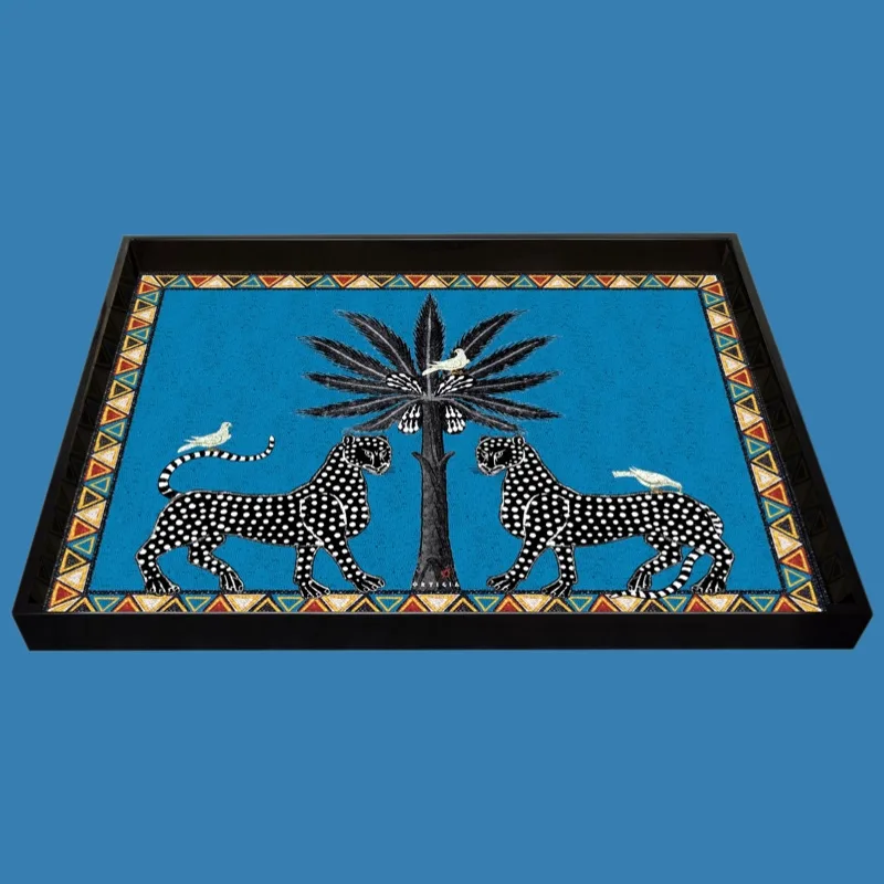 Ortigia Dienblad Blauw Mosaico